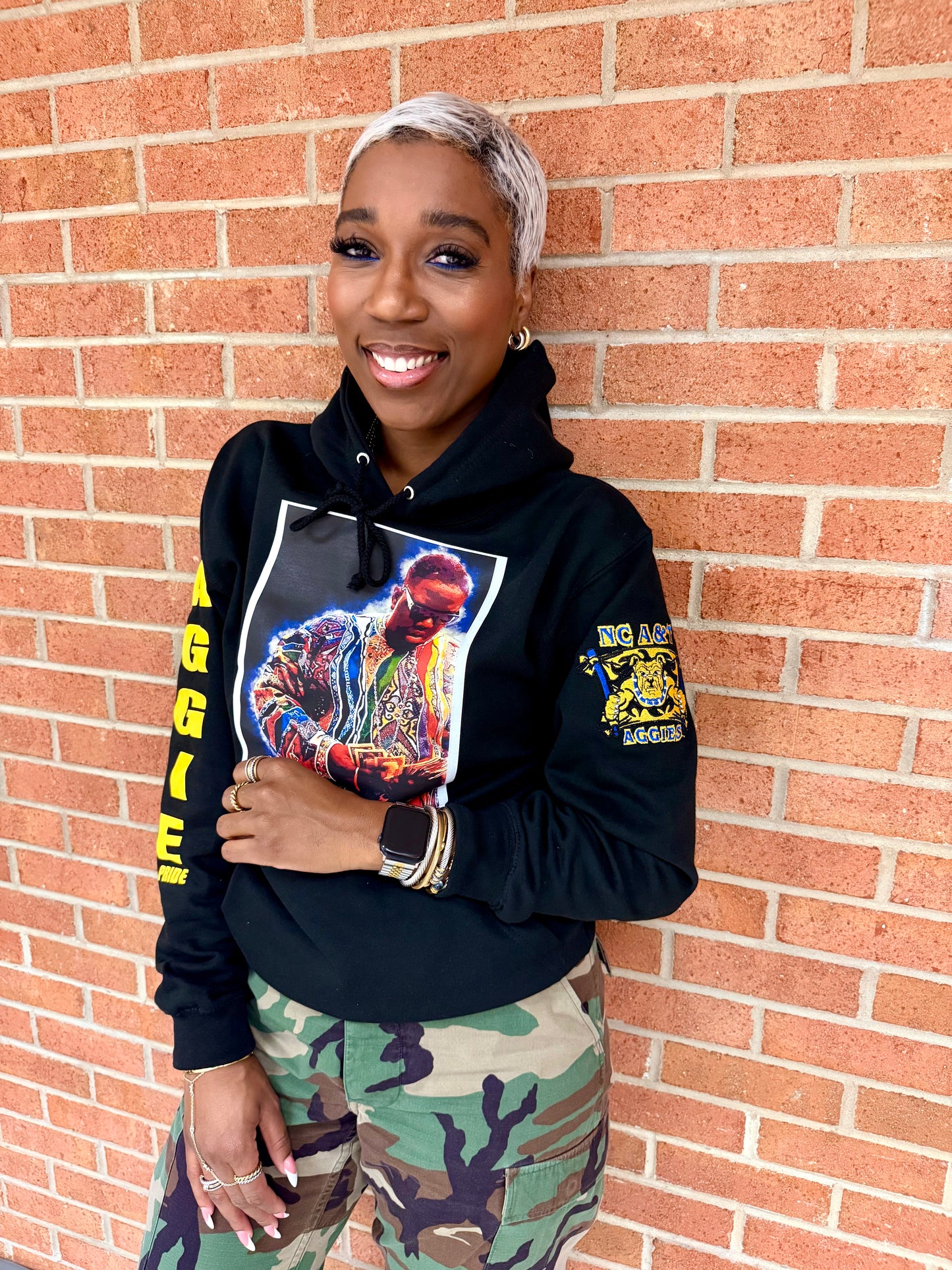 Biggie Collab AT&T Hoodie- Black Pre-Order