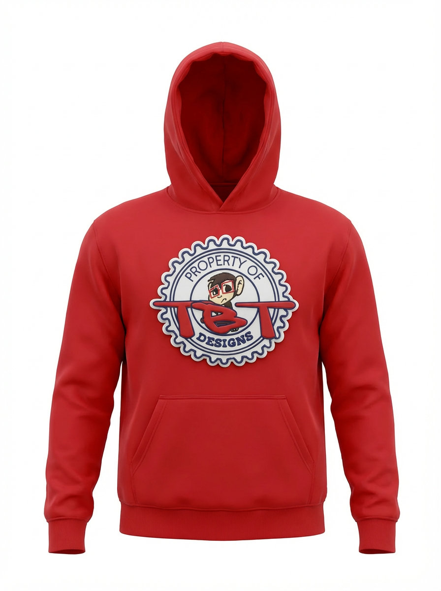 Classic MonkeyFace Red Hoodie