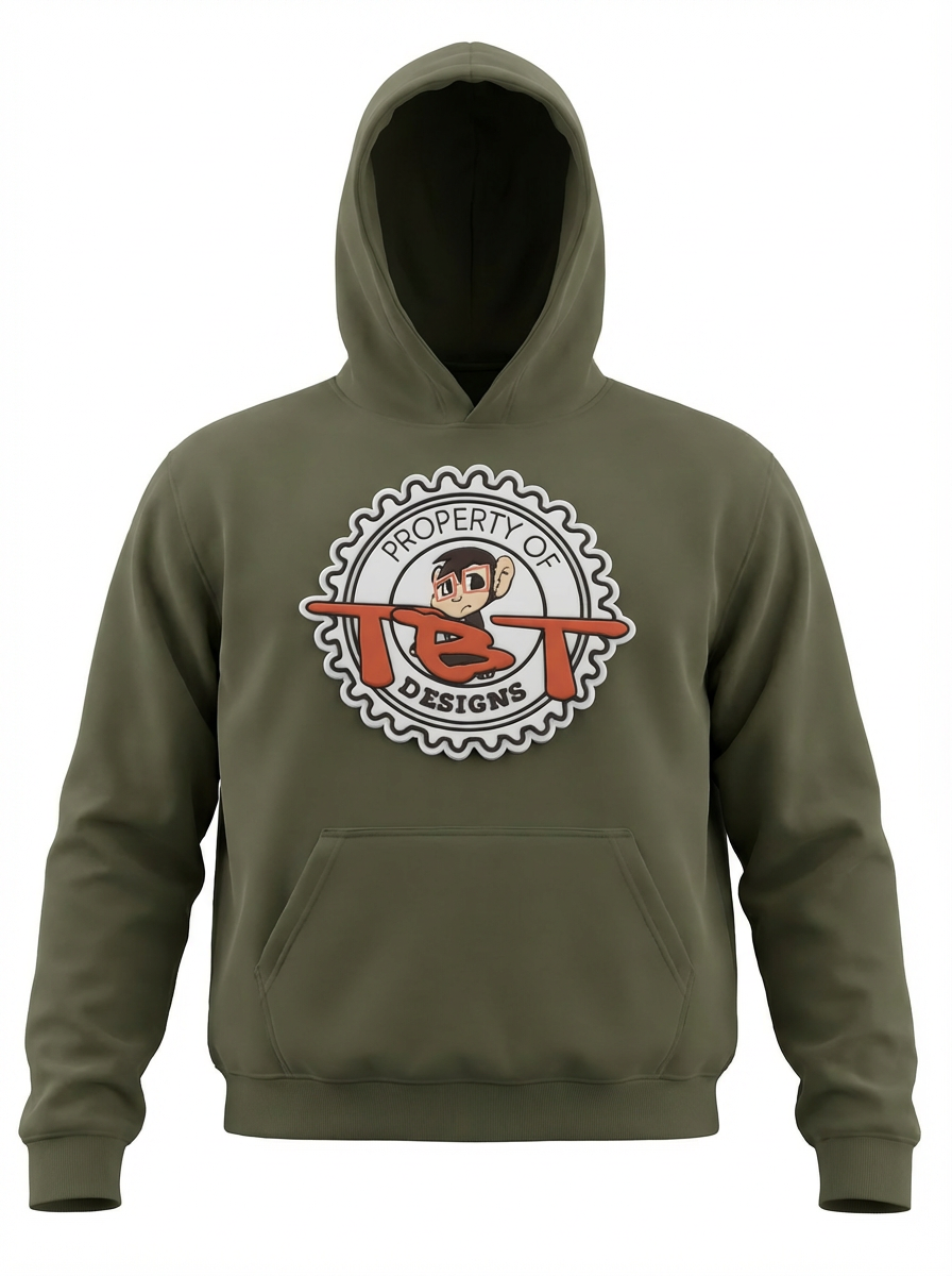 Classic MonkeyFace Olive Hoodie