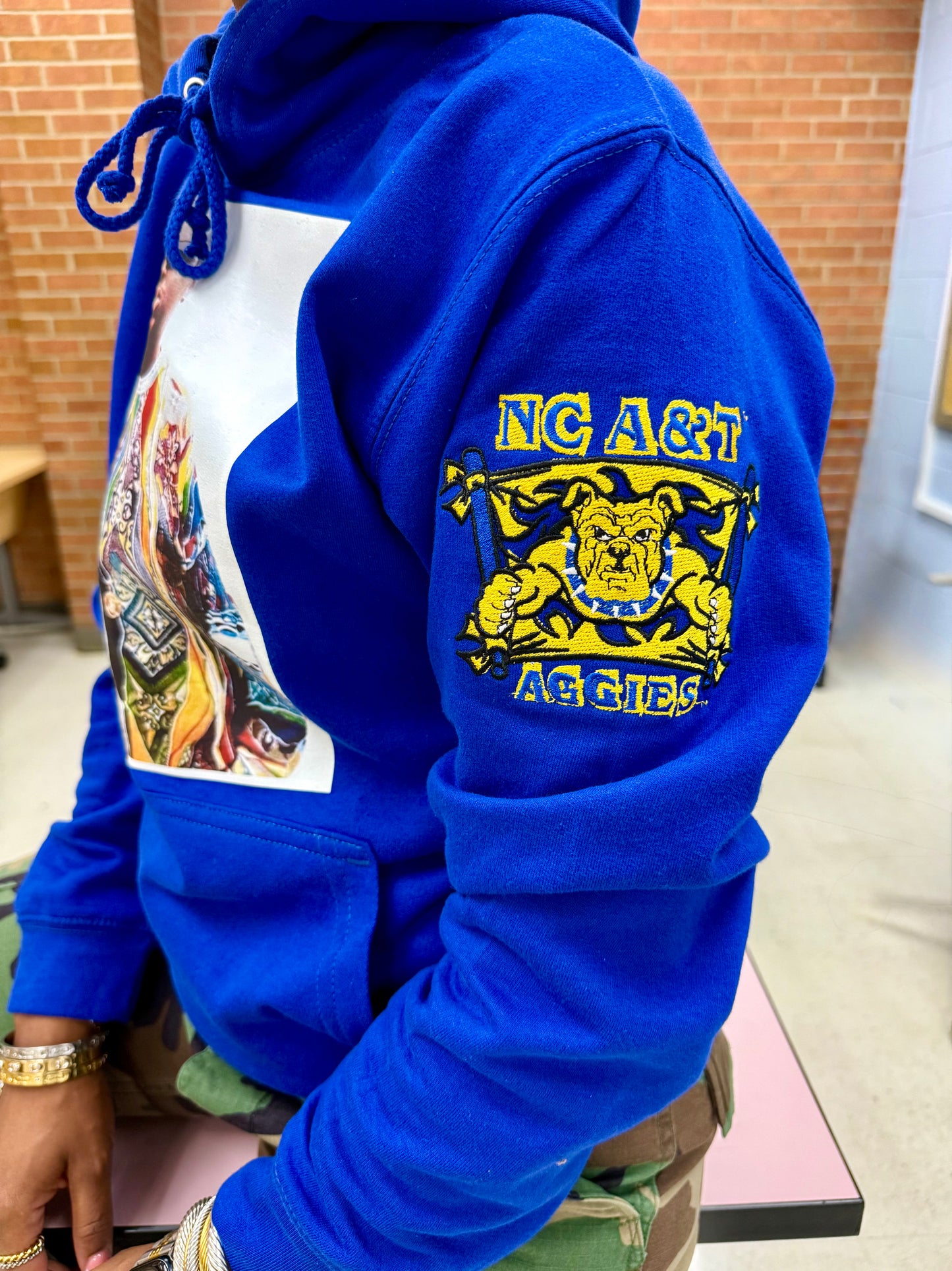 Biggie Collab AT&T Hoodie- Royal Pre-Order