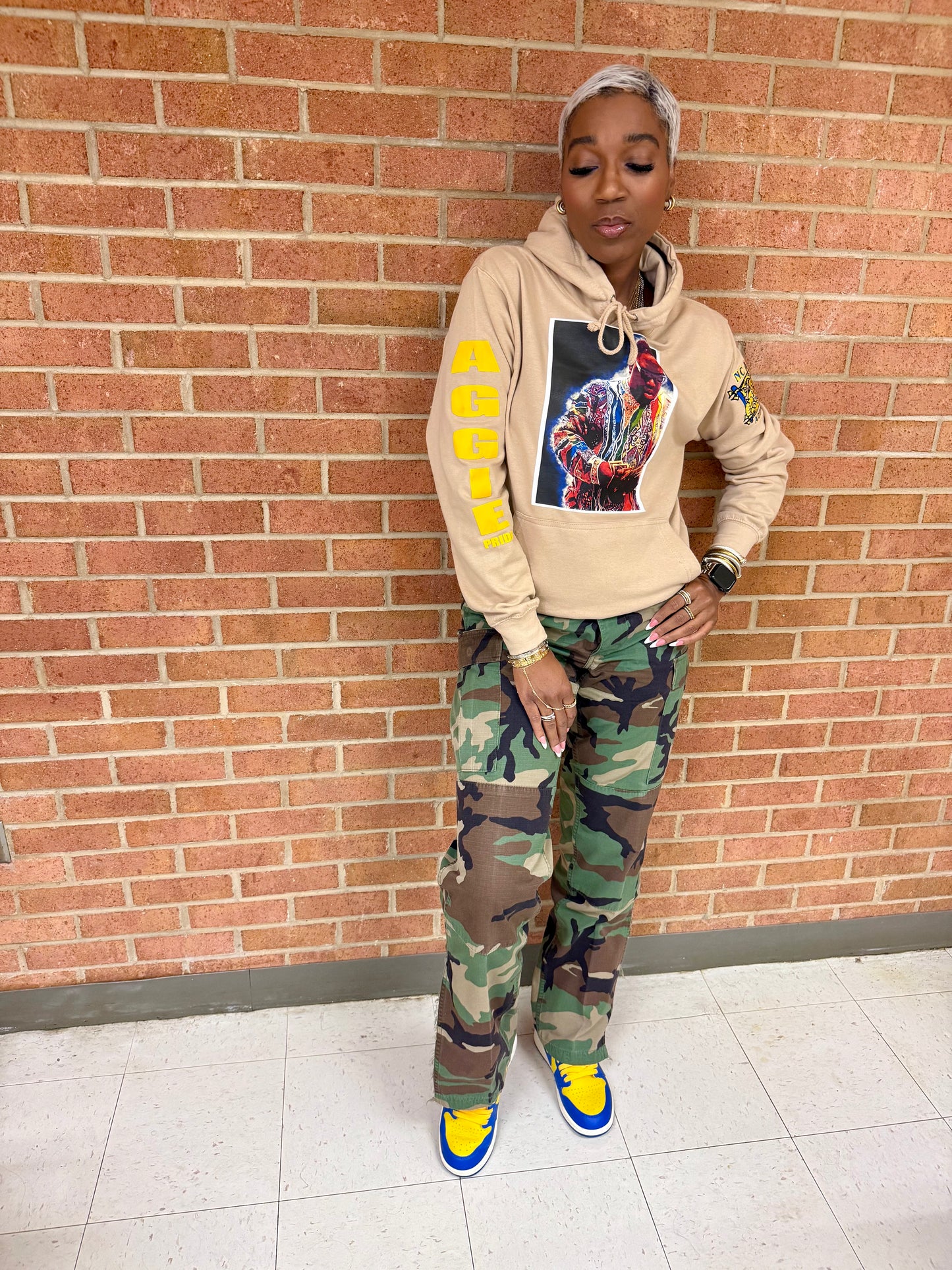 Biggie Collab AT&T Hoodie- Desert Sand Pre-Order