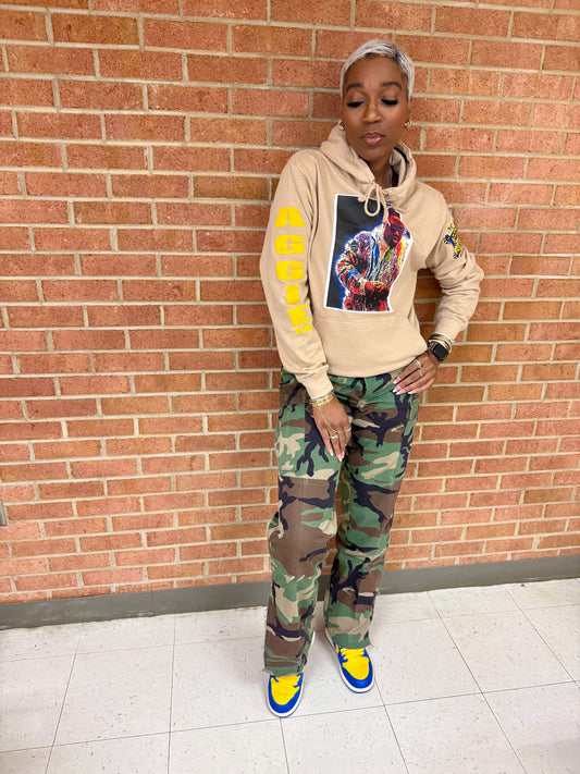 Biggie Collab AT&T Hoodie- Desert Sand Pre-Order