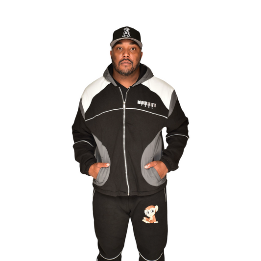 MonkeyFace Black Men’s Jogger Set