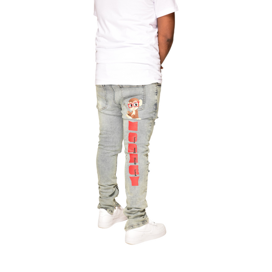 MonkeyFace Medium Wash Slim Fit