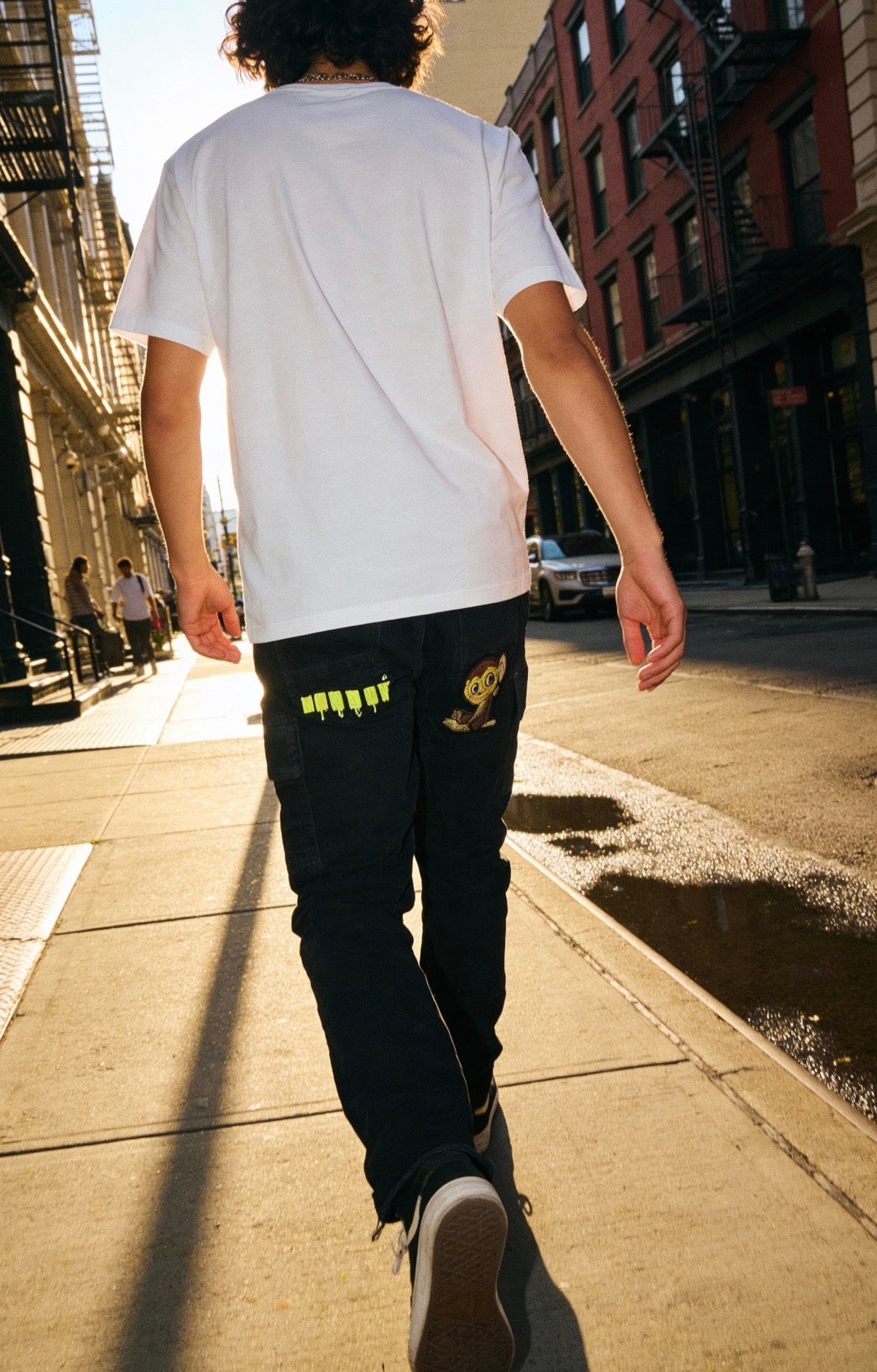 Ash Wash Black Stacked Jeans