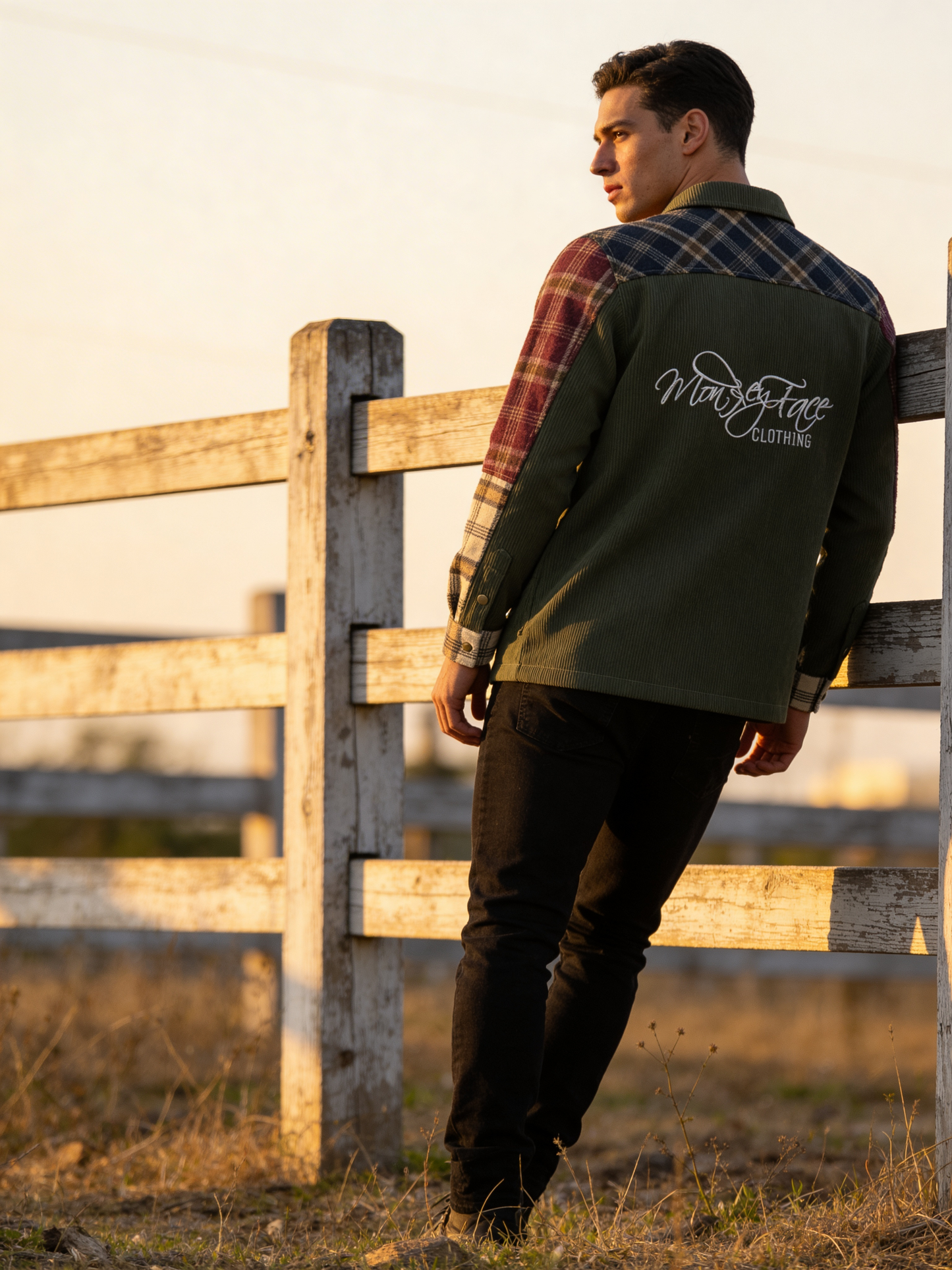 Plaid Flannel Button Up Multi Color